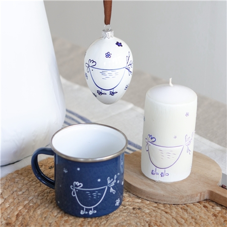 Set de Pâques Blueprint avec poule