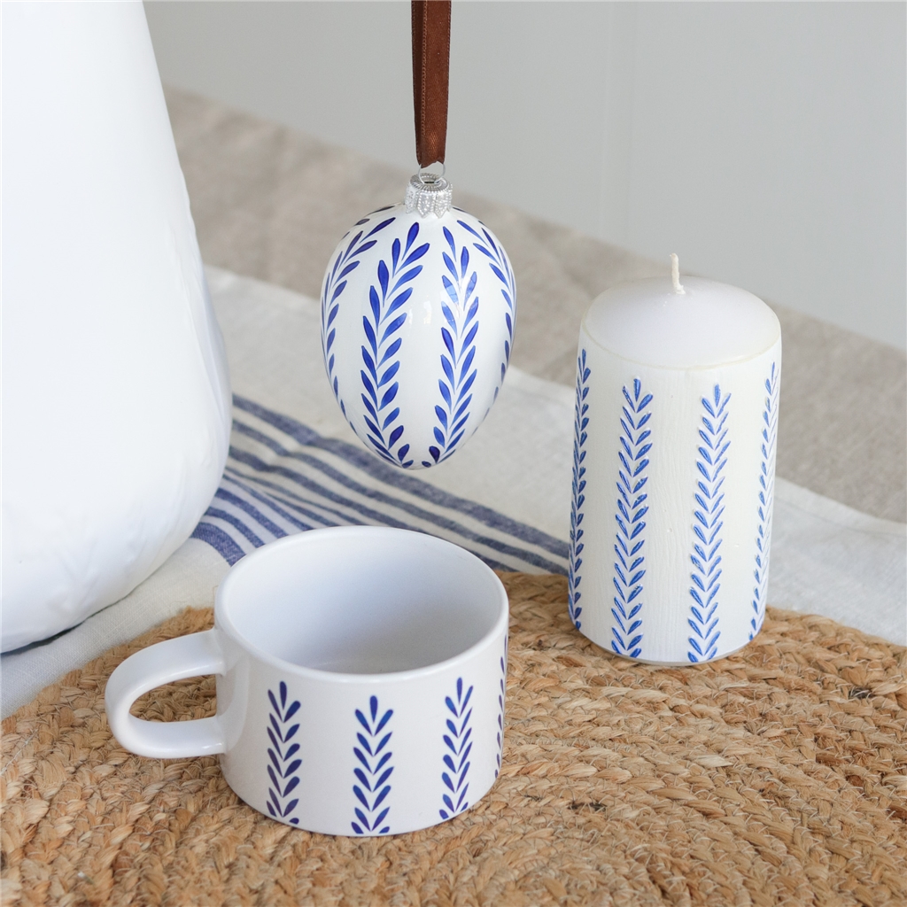 Set de Pâques Blueprint avec décoration de feuilles