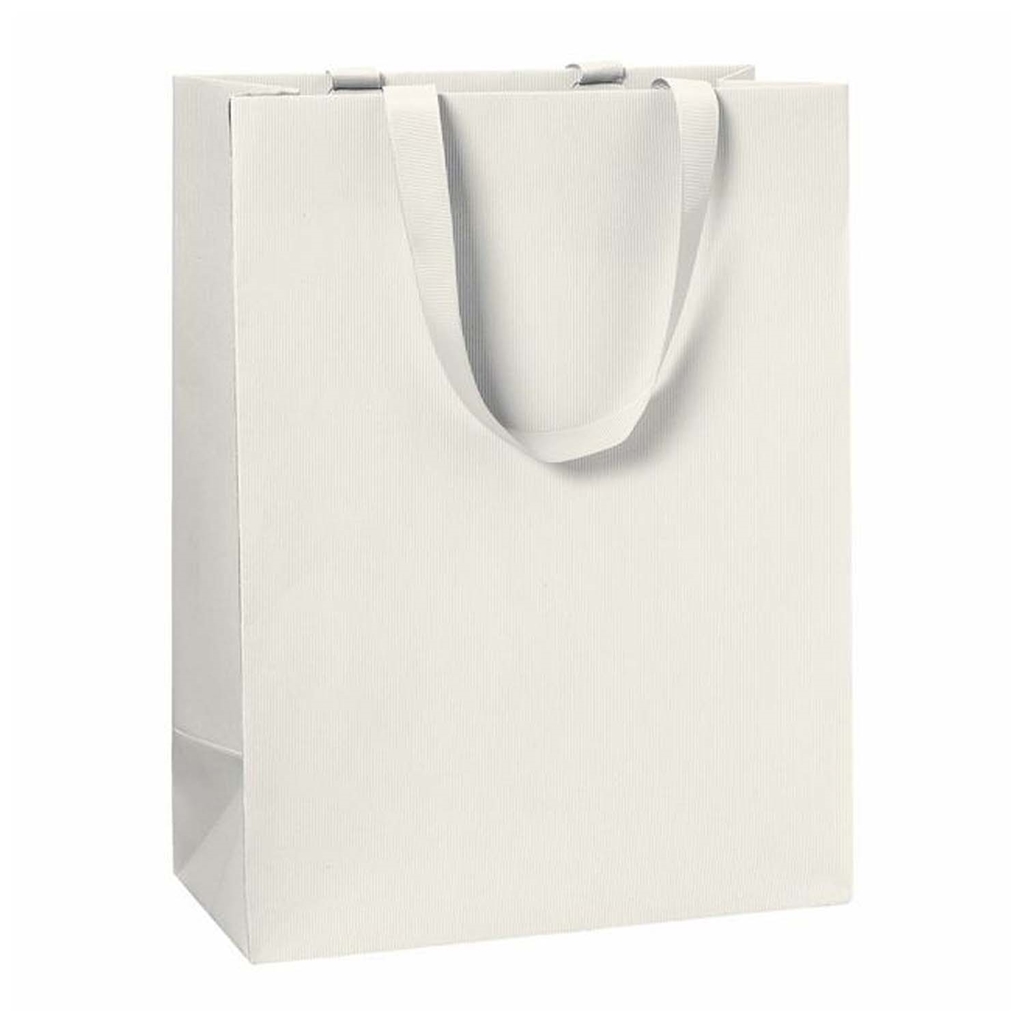 Sac cadeau beige moyen
