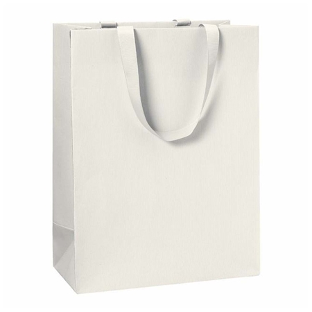 Sac cadeau crème moyen