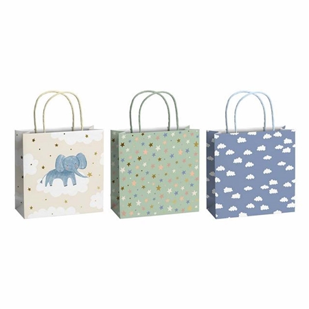 Set de sacs cadeaux avec différents motifs