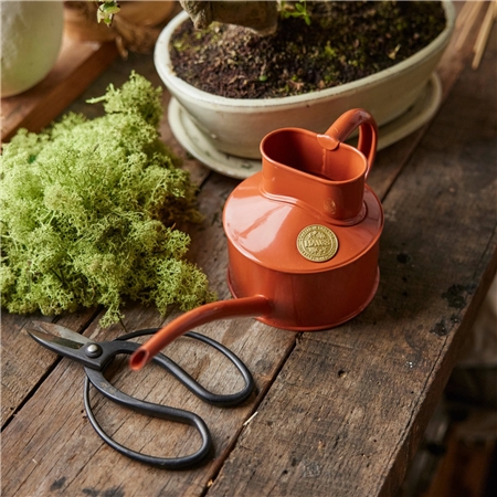 Pot de fleurs orange en terre cuite 0,7