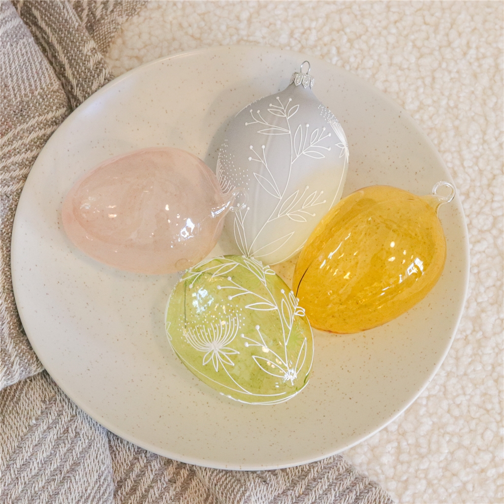 Set d'oeufs de Pâques Printemps pastel