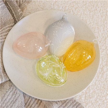 Set d'oeufs de Pâques Printemps pastel