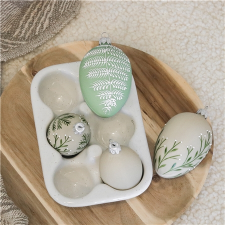 Set d'oeufs de Pâques Matériaux naturels