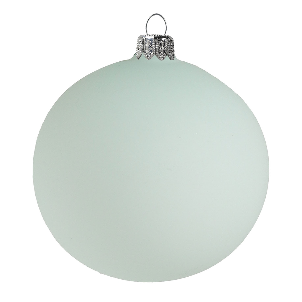 Flacon en verre vert pastel