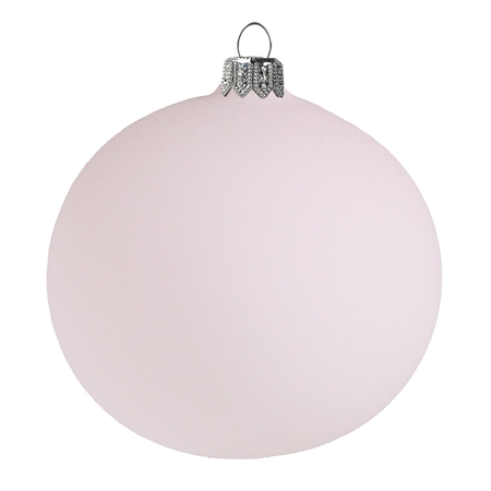 Flacon en verre rose pastel