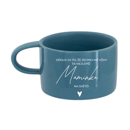Tasse bleue 