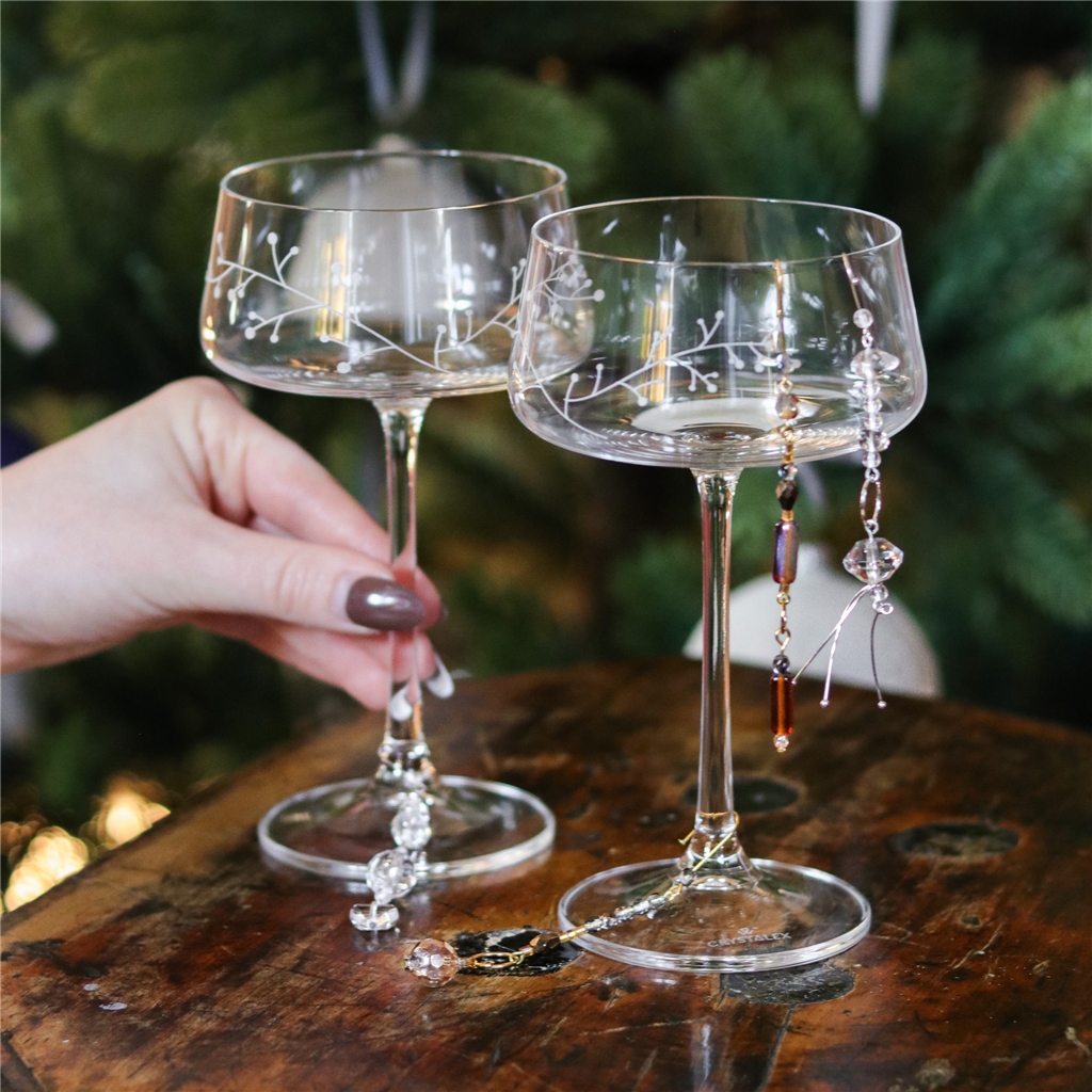 Bijoux en verre - variante claire I (Design Petra Lorenc x Decor by Glassor)