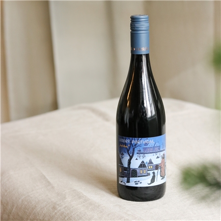 Vin rouge portugais bleu - Collection sous licence Josef Lada