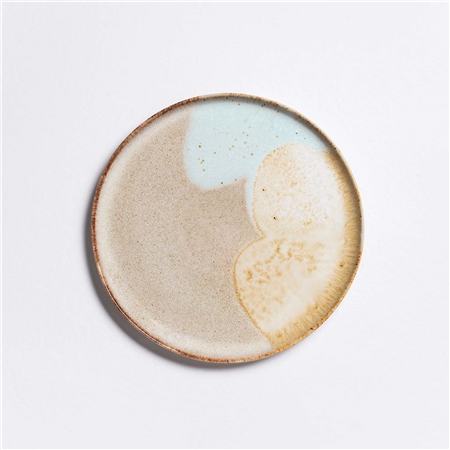 Assiette avec glaçure pastel colorée 27,5cm