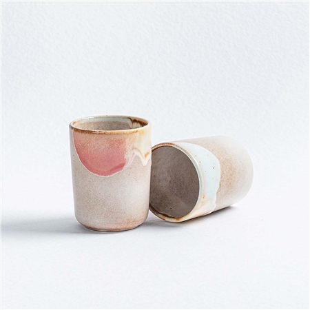 Mug avec glaçage pastel coloré 260ml