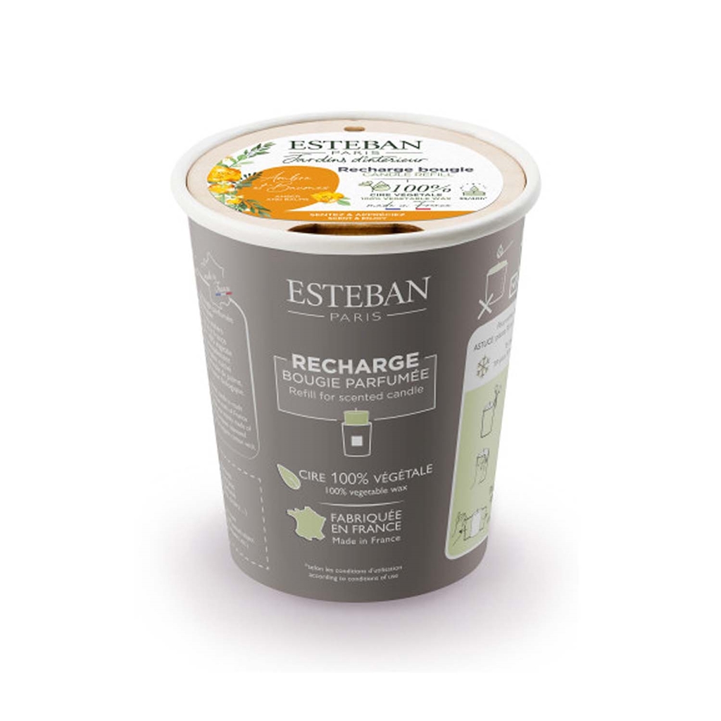 Recharge pour bougie Amber &amp; Balms