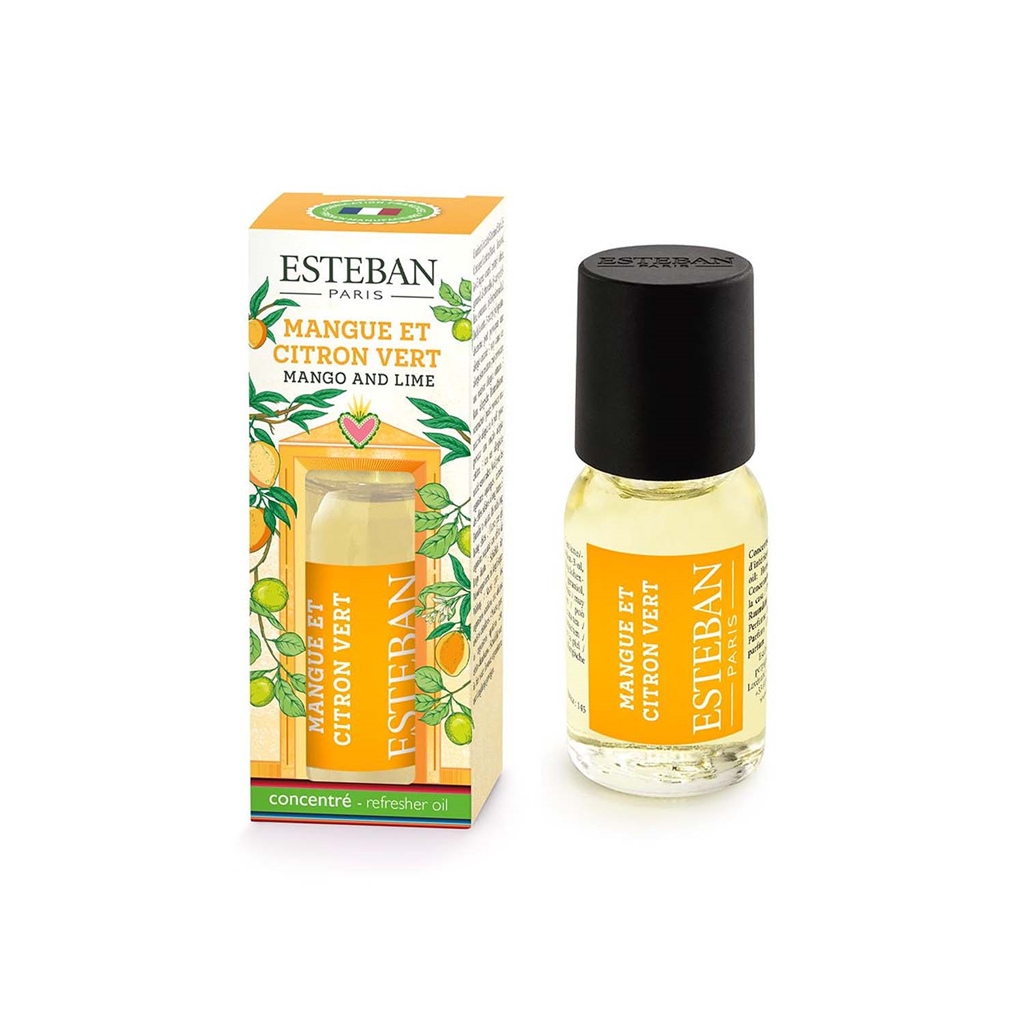 Huile aromatique Mangue et citron vert