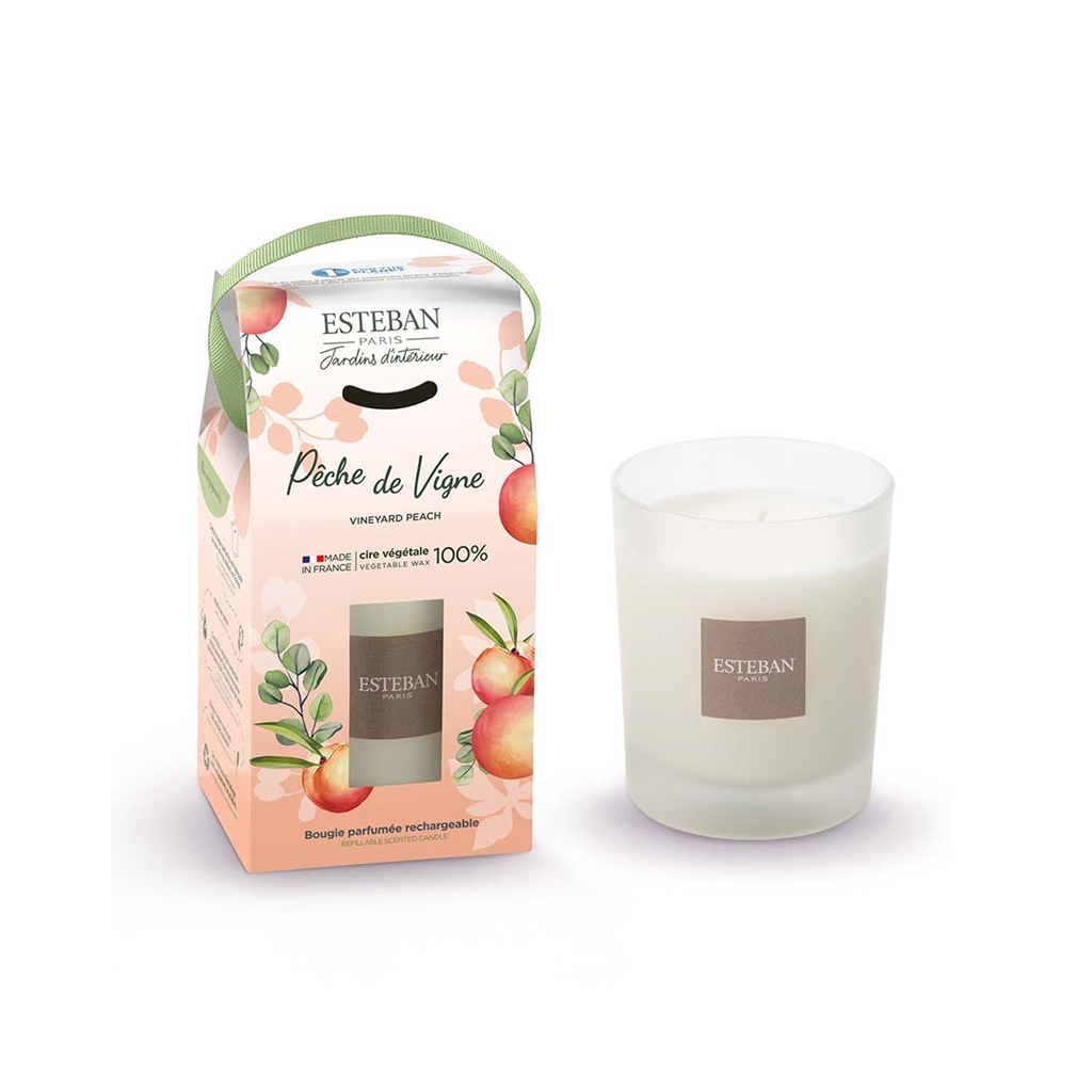 Bougie parfumée Pêche de Vigne