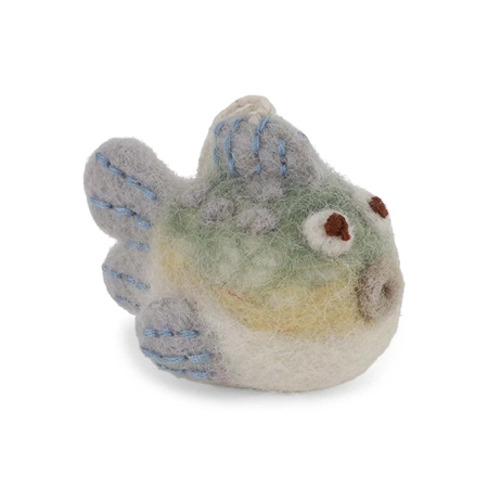 Poisson en feutre quadrilobe
