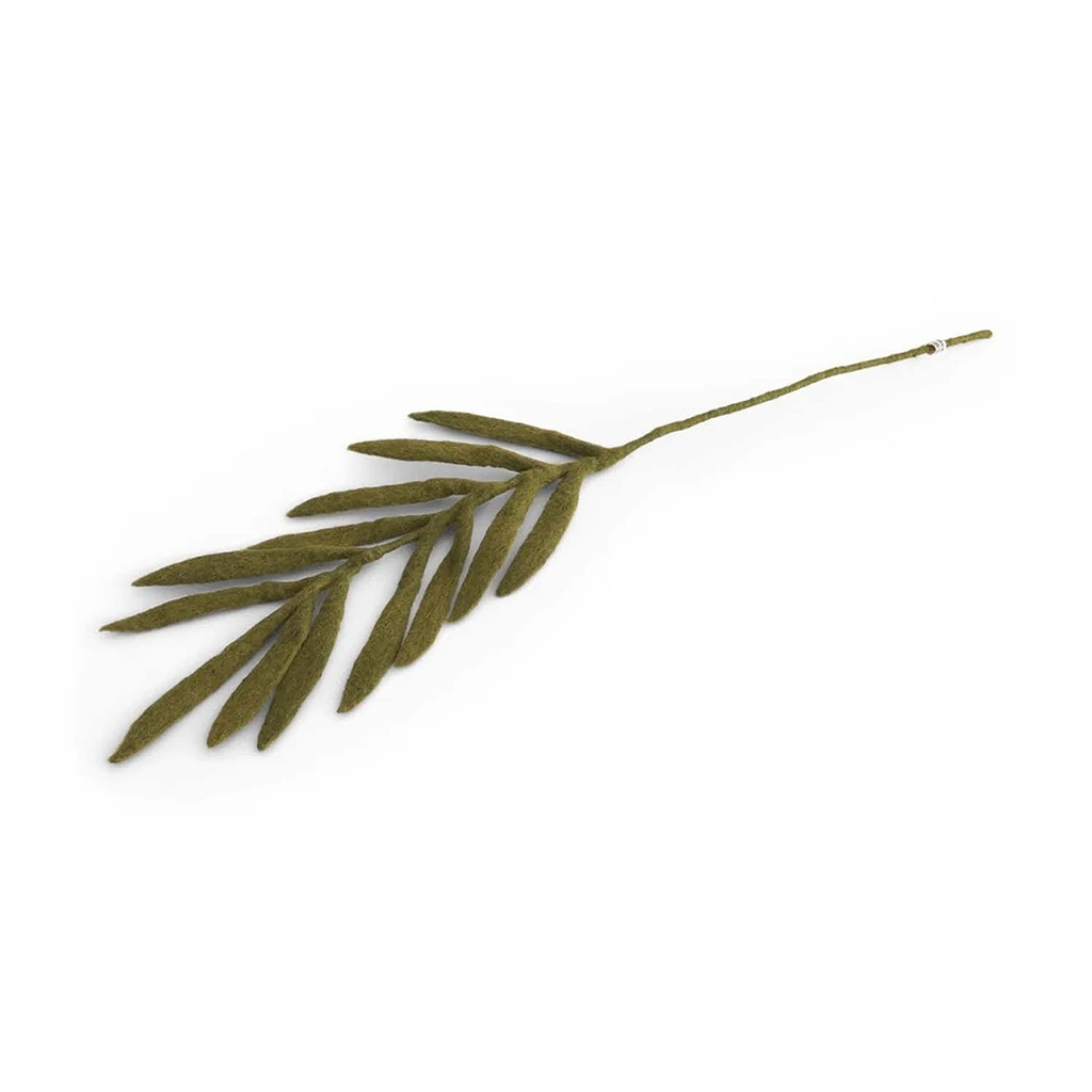 Feuille de palmier en feutre