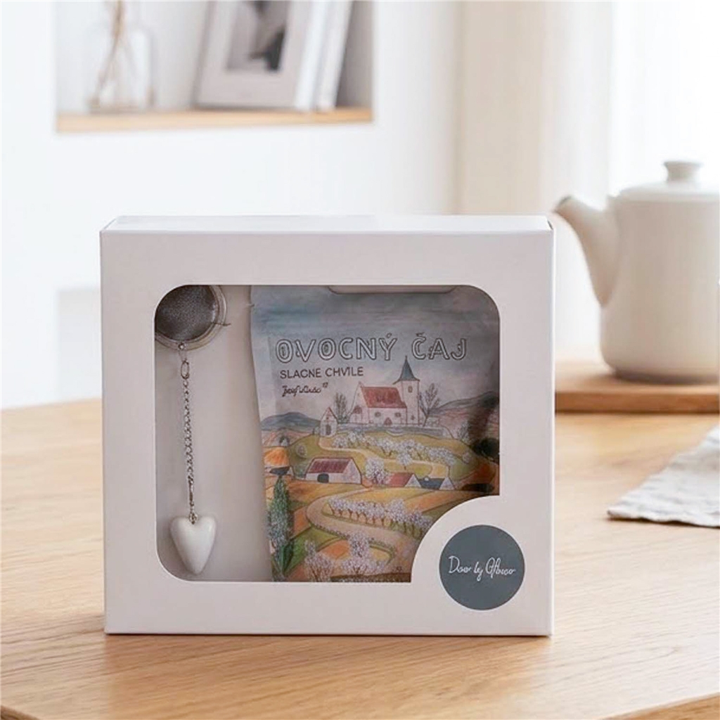 Coffret cadeau avec thé aux fruits Josef Lada