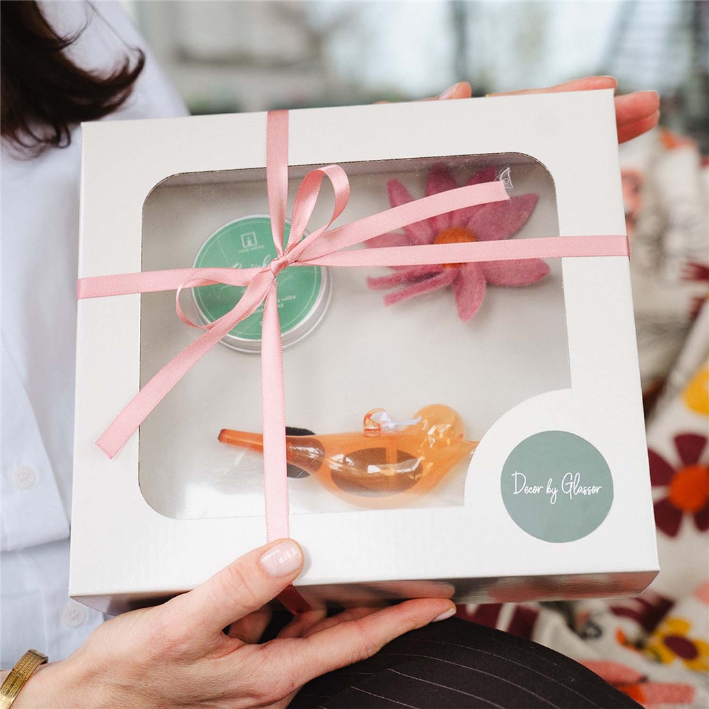 Coffret cadeau sur le thème du printemps