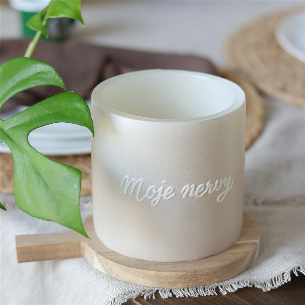 Mes nerfs – une lanterne avec une bougie LED