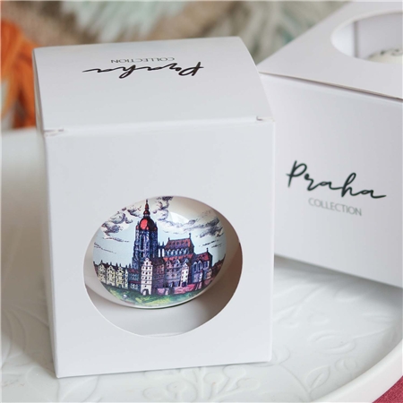 Décoration de Noël en verre « Prague – Château de Prague » | variante II