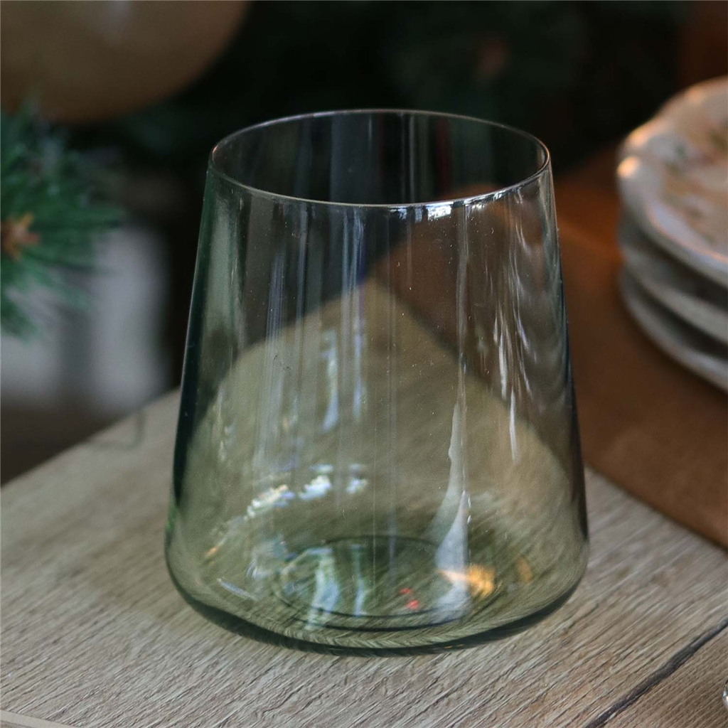 Verre vert sapin