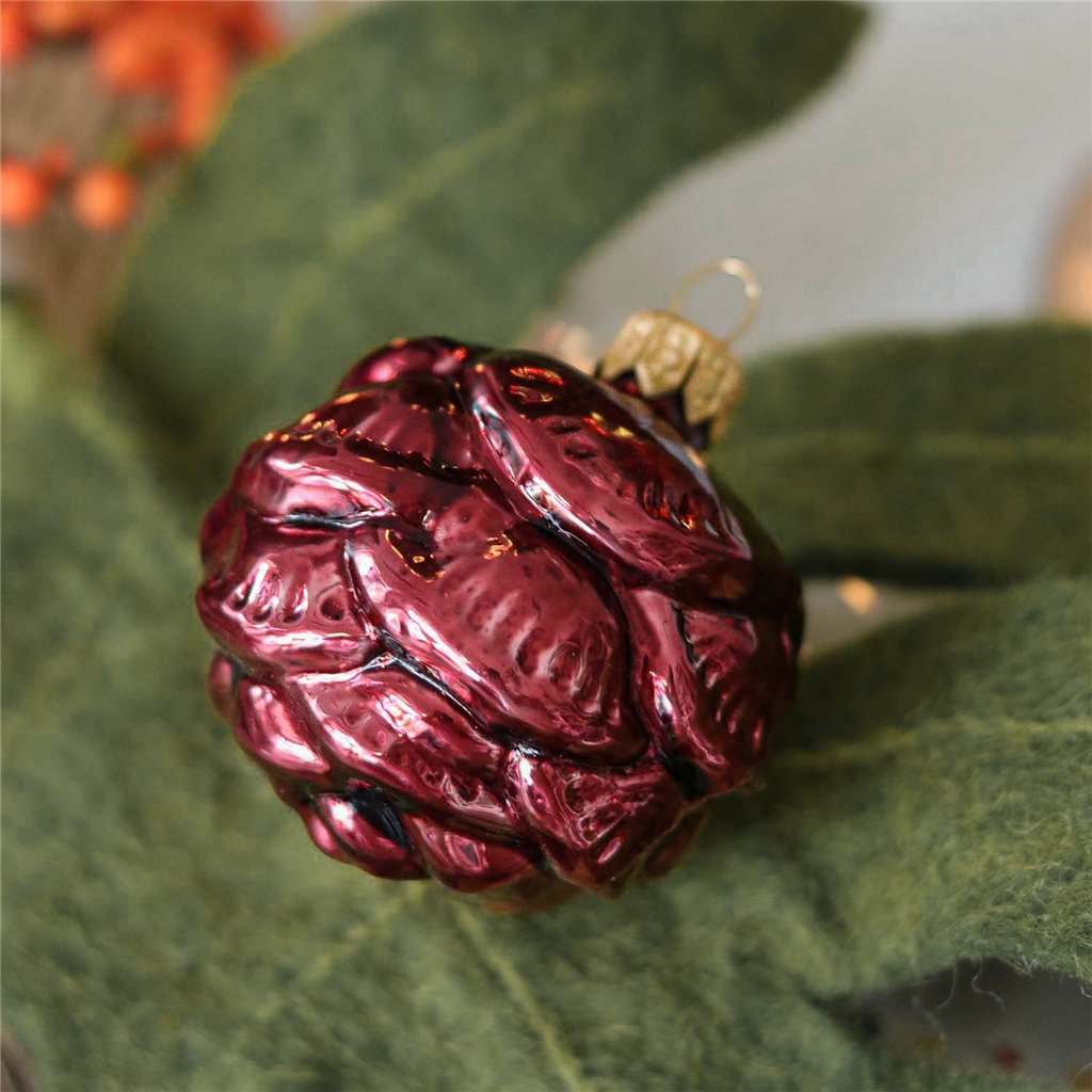 Décoration : rose bordeaux